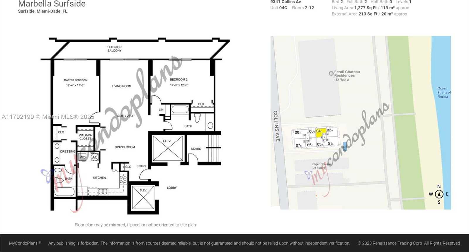 Small Image of 9341 COLLINS AVE #1204, Surfside Number 45