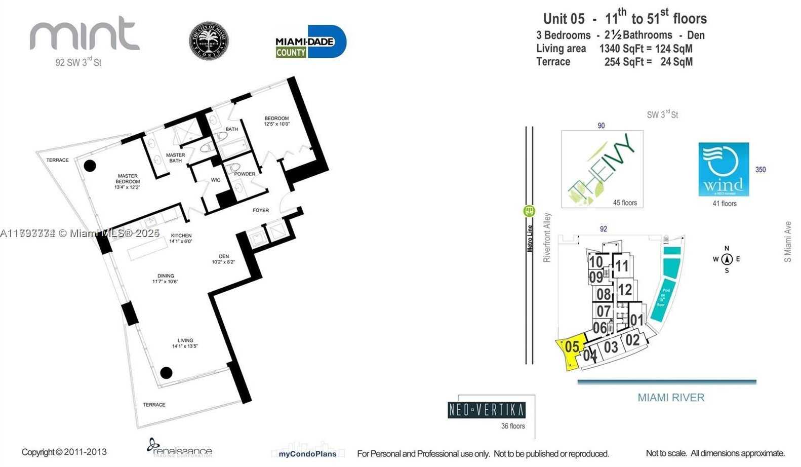 Small Image of 92 SOUTH WEST 3RD ST #1105, Miami Number 25