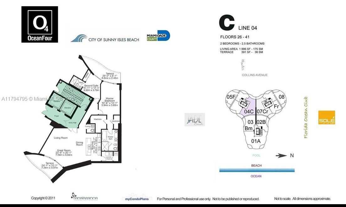 Small Image of 17201 COLLINS AVE #1704, Sunny Isles Beach Number 55
