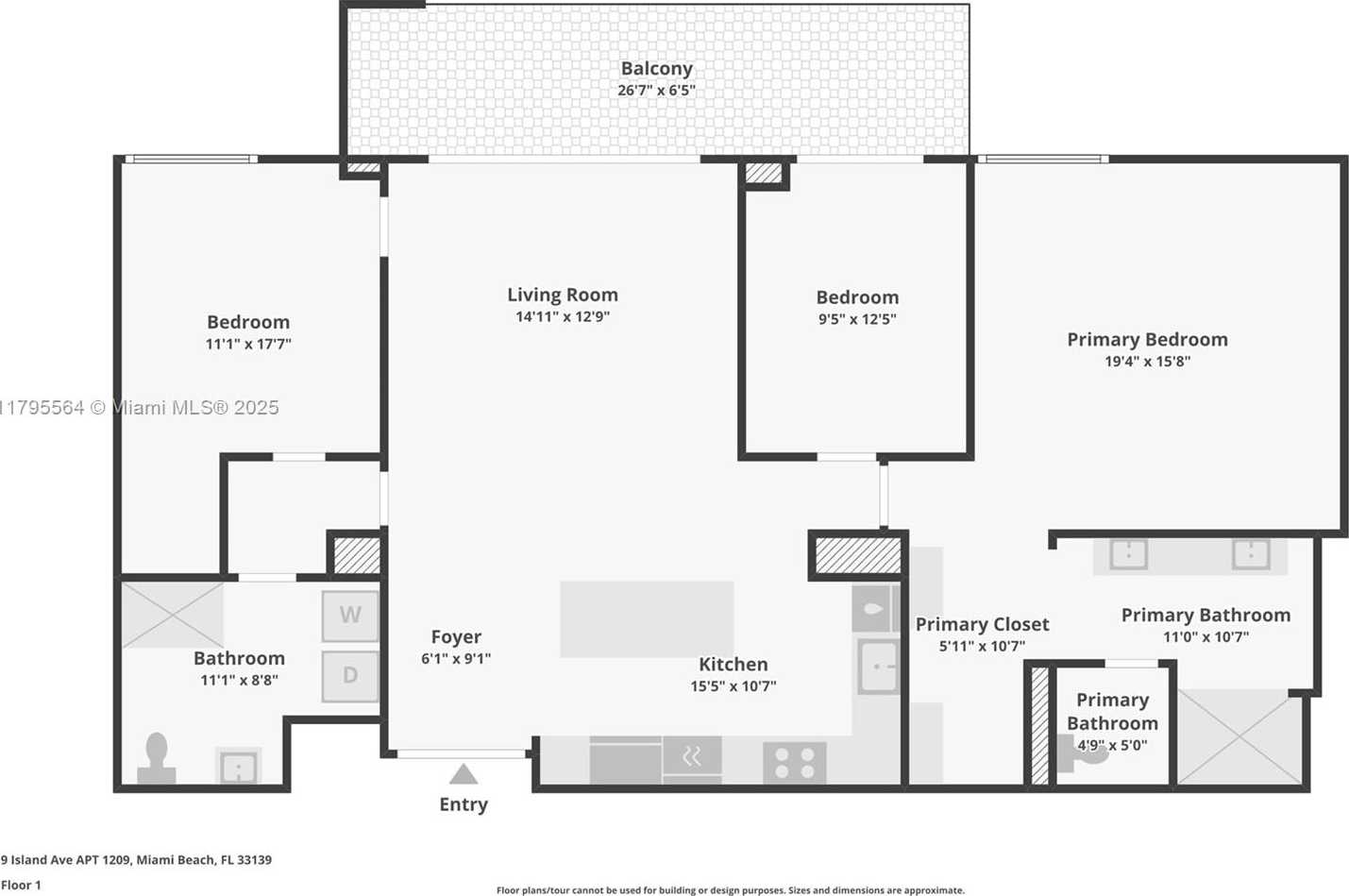 Small Image of 9 ISLAND AVE #1209, Miami Beach Number 41