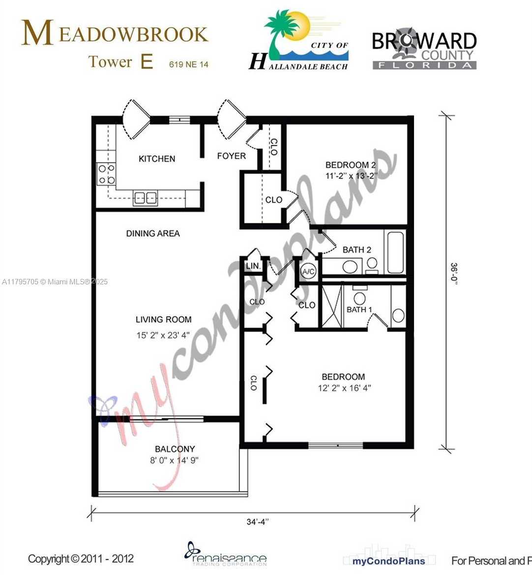 Small Image of 619 NORTH EAST 14TH AVE #507, Hallandale Beach Number 3