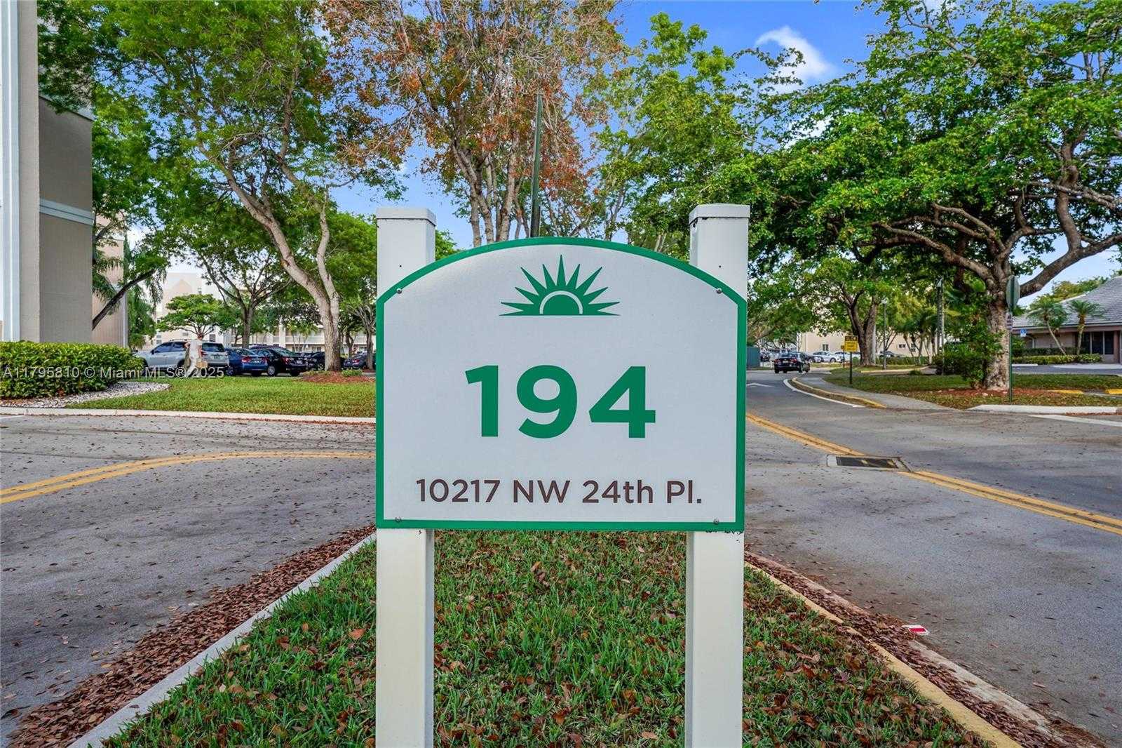 Small Image of 10217 NORTH WEST 24TH PL #107, Sunrise Number 2