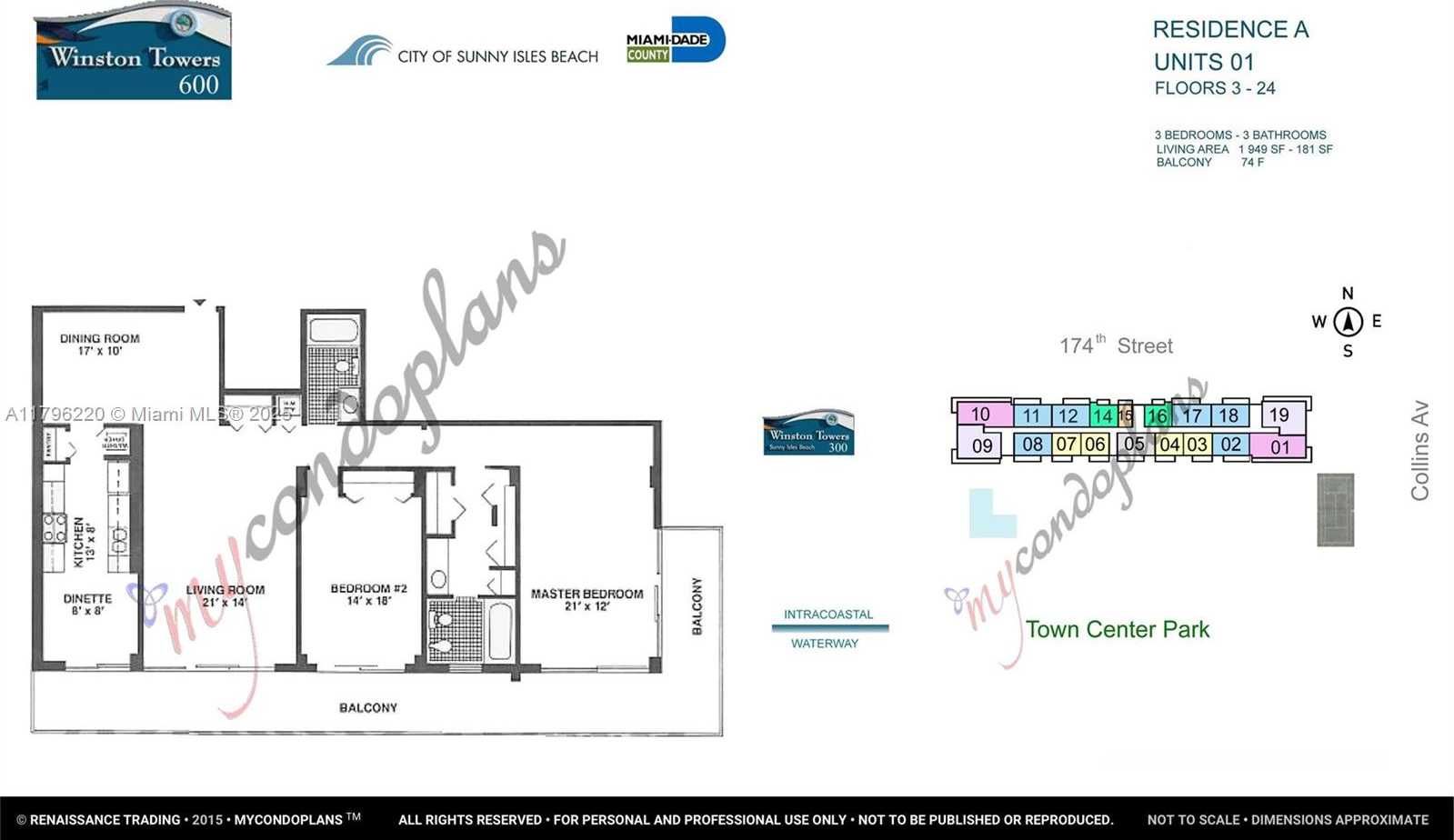 Small Image of 210 174TH ST #1101, Sunny Isles Beach Number 16