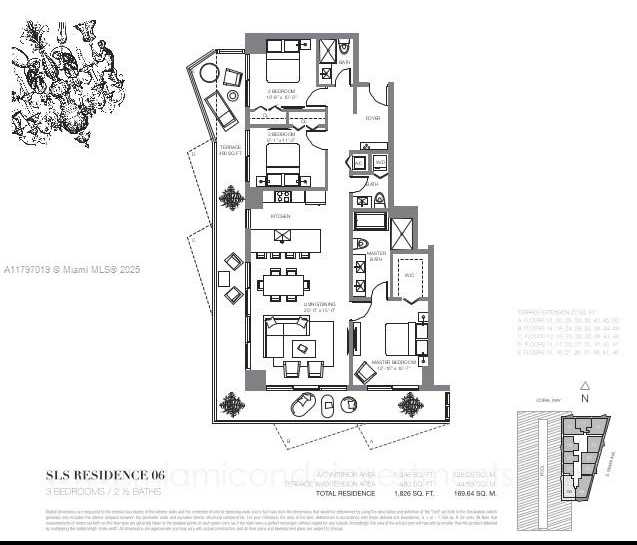 Small Image of 801 SOUTH MIAMI AVE #3508, Miami Number 20