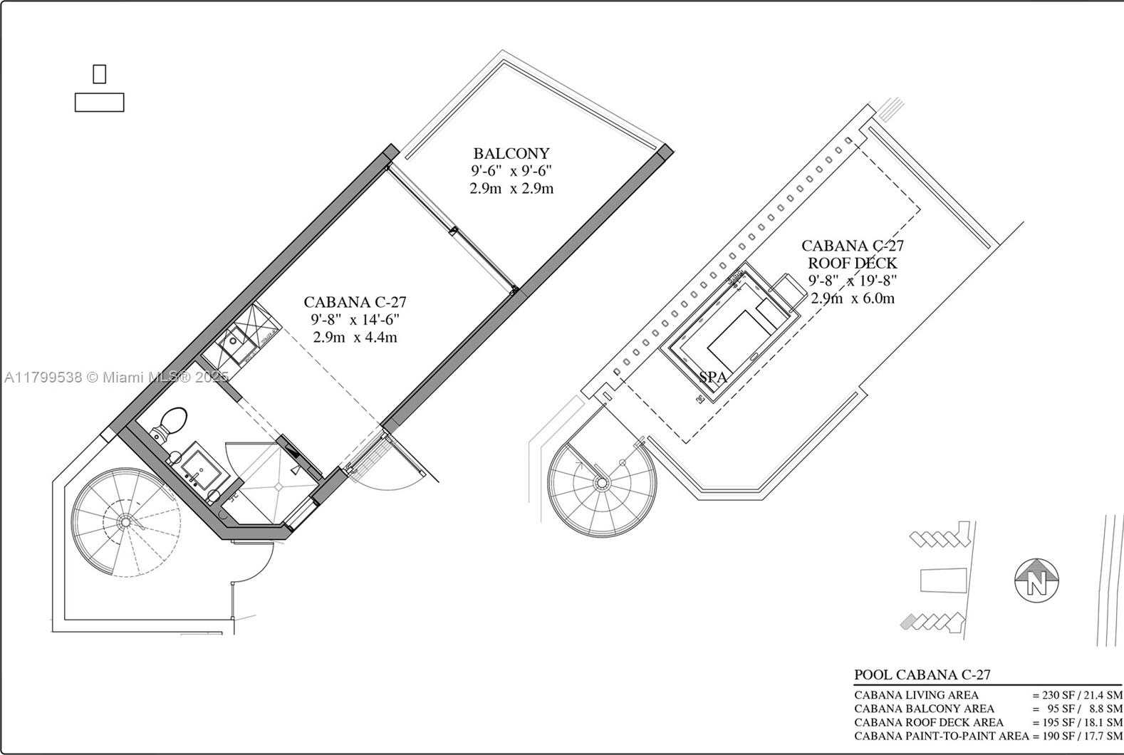 Small Image of 18501 COLLINS AVENUE #Cabana 27, Sunny Isles Beach Number 2