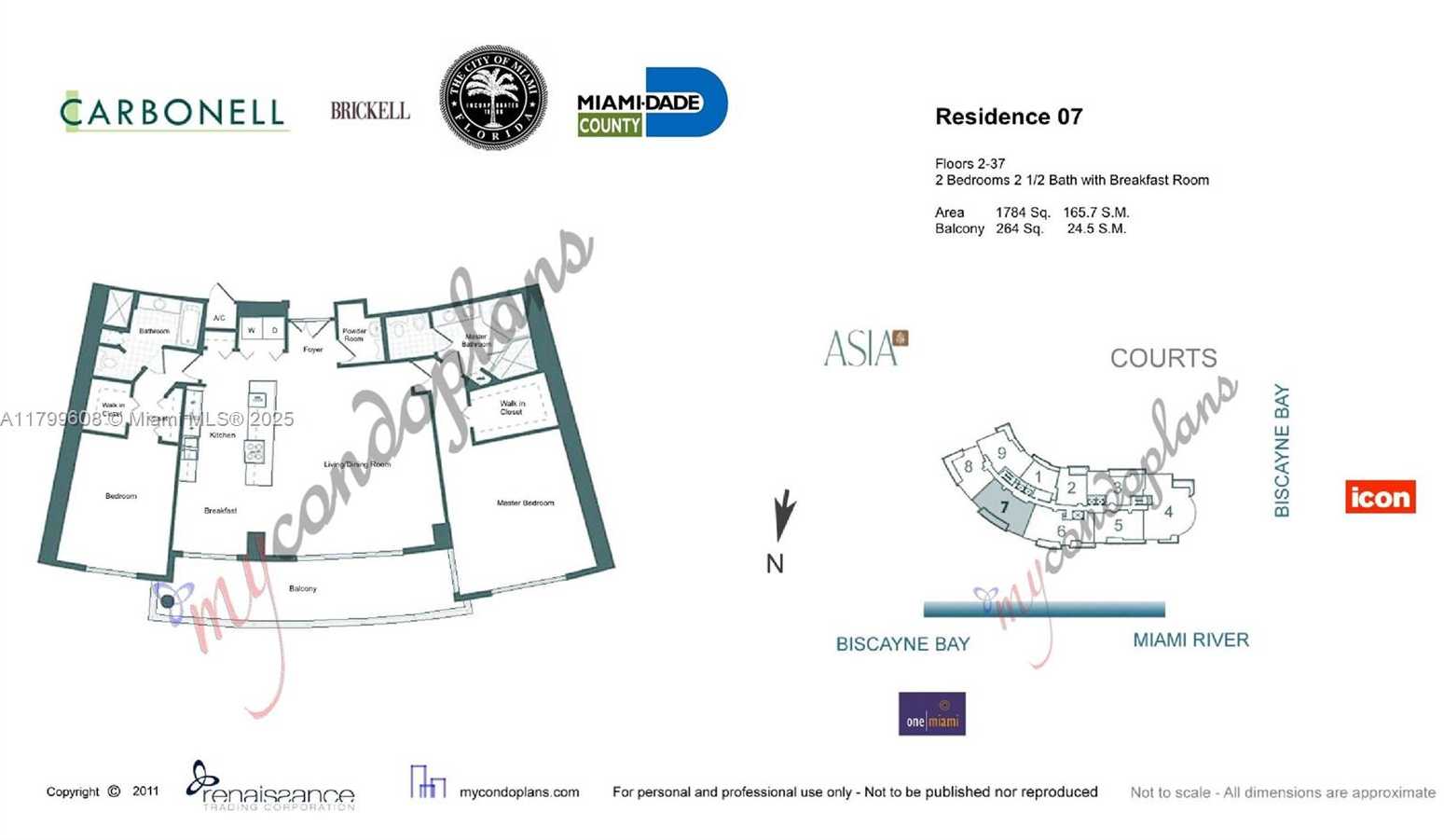 Small Image of 901 BRICKELL KEY BLVD #607, Miami Number 52