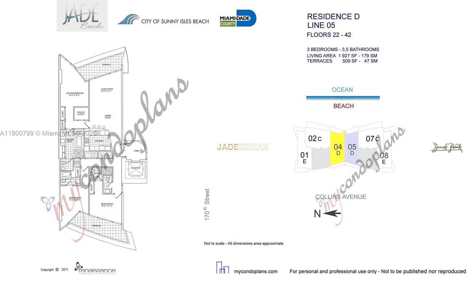 Small Image of 17001 COLLINS AVE #3005, Sunny Isles Beach Number 42