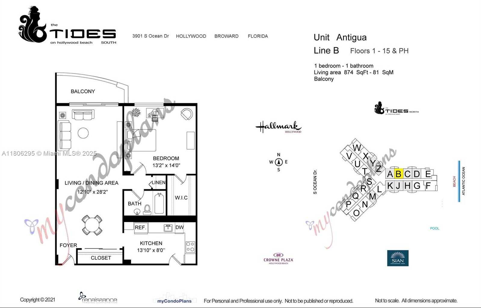 Small Image of 3901 SOUTH OCEAN DR #1B, Hollywood Number 30