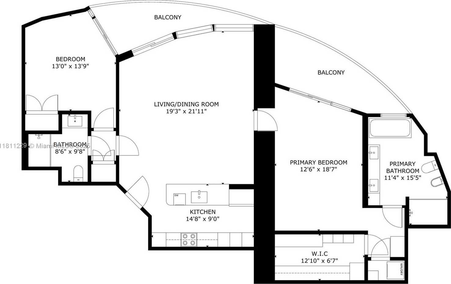 Small Image of 17201 COLLINS AVE #1205, Sunny Isles Beach Number 20
