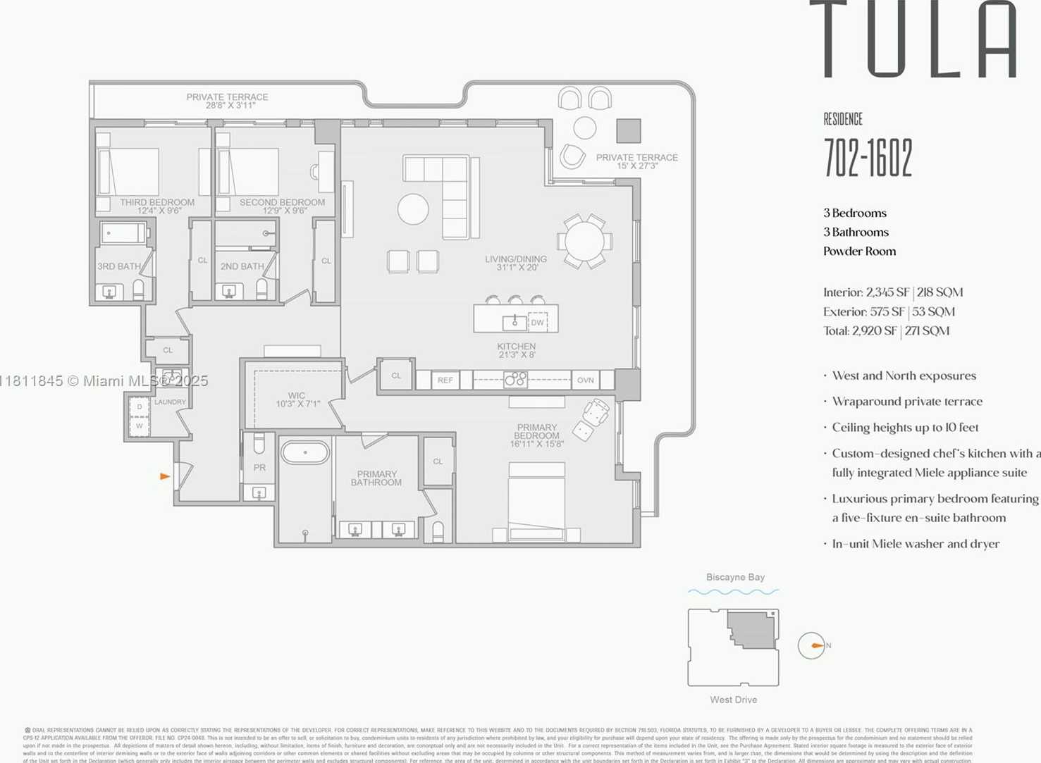 Small Image of 7918 WEST DR #1002, North Bay Village Number 16