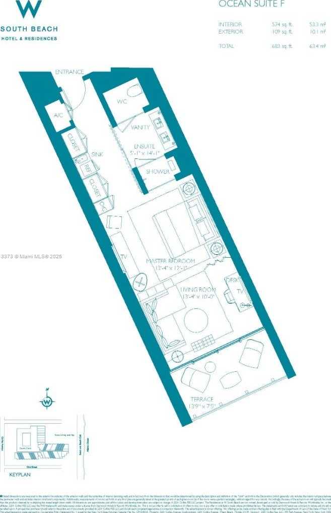 Small Image of 2201 COLLINS AVE #707, Miami Beach Number 19