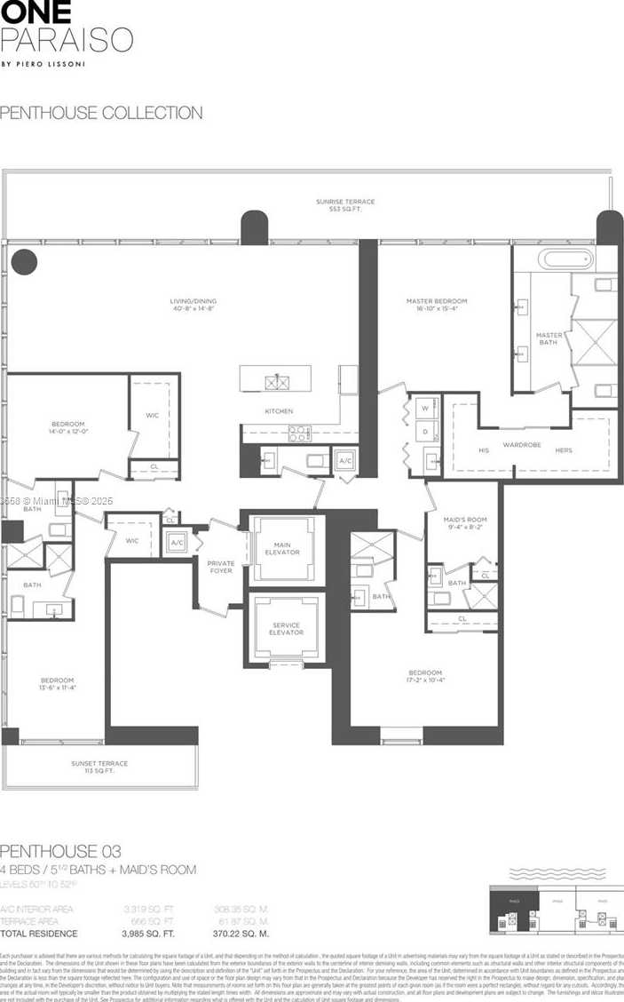 Small Image of 3131 NORTH EAST 7TH AVE #PH5103, Miami Number 15