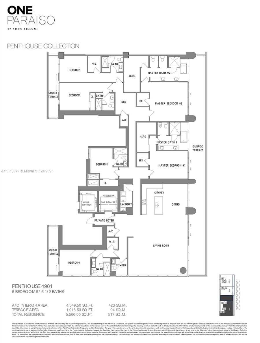 Small Image of 3131 NORTH EAST 7TH AVE #PH4901, Miami Number 31