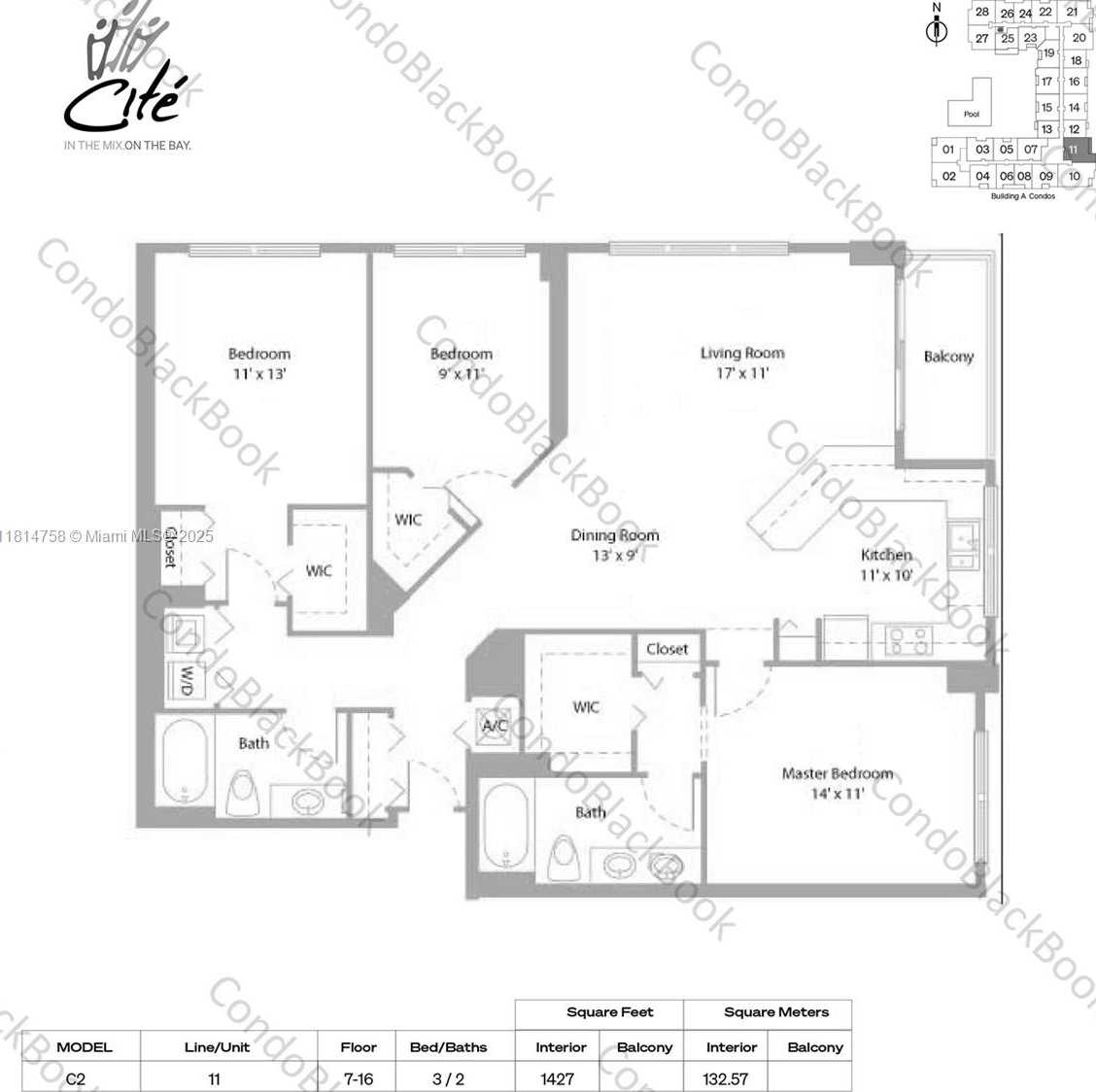 Small Image of 2000 NORTH BAYSHORE DR #1011, Miami Number 17