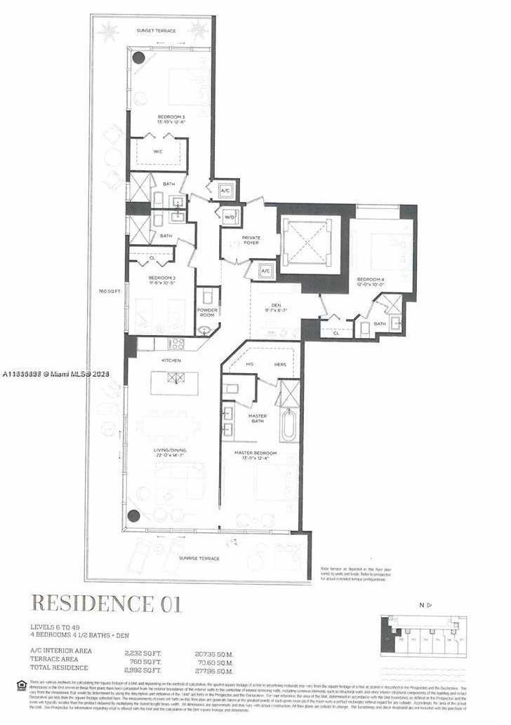 Small Image of 480 NORTH EAST 31ST ST #3301, Miami Number 20