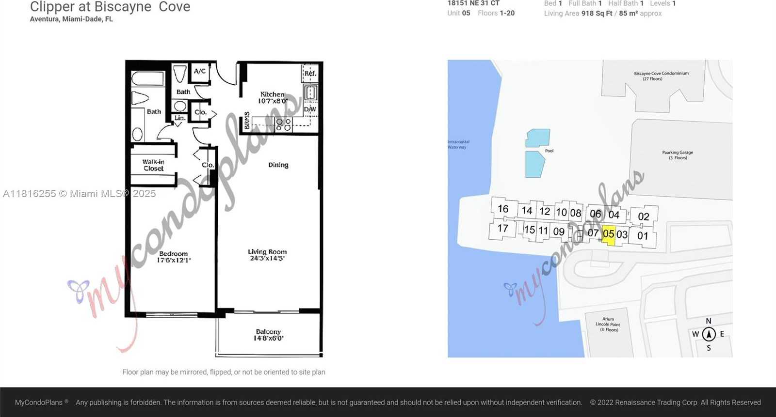 Small Image of 18151 NE 31st Ct, Aventura, FL 33160, USA Number 34