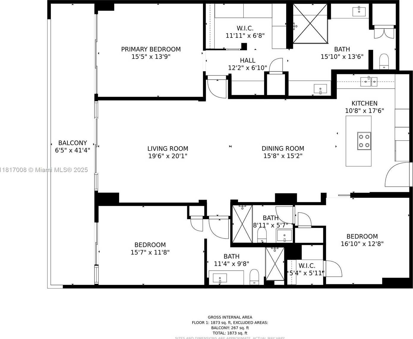 Small Image of 6799 COLLINS AVE #405, Miami Beach Number 3