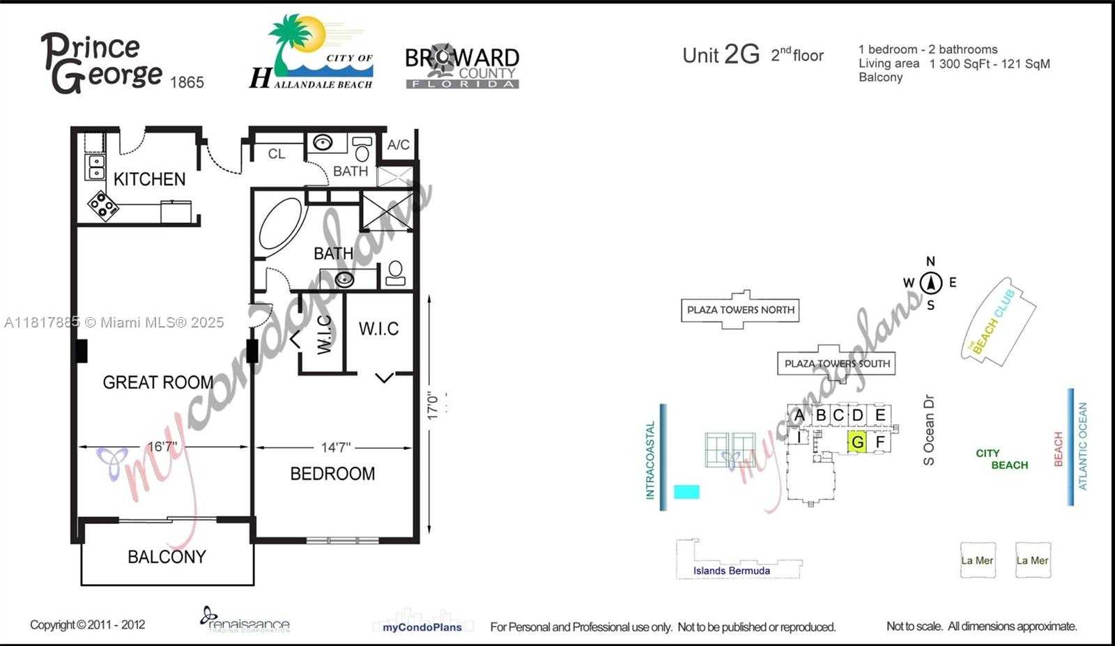 Small Image of 1865 SOUTH OCEAN DR #2G, Hallandale Beach Number 30