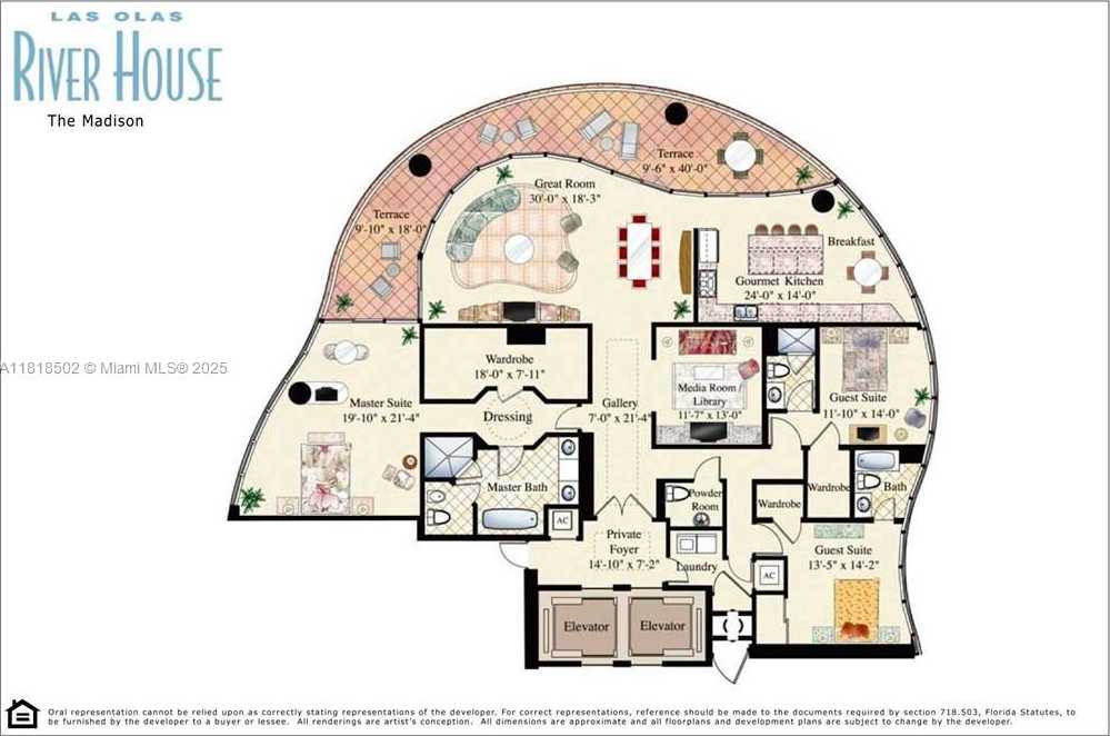 Small Image of 333 LAS OLAS WAY #3902, Fort Lauderdale Number 4