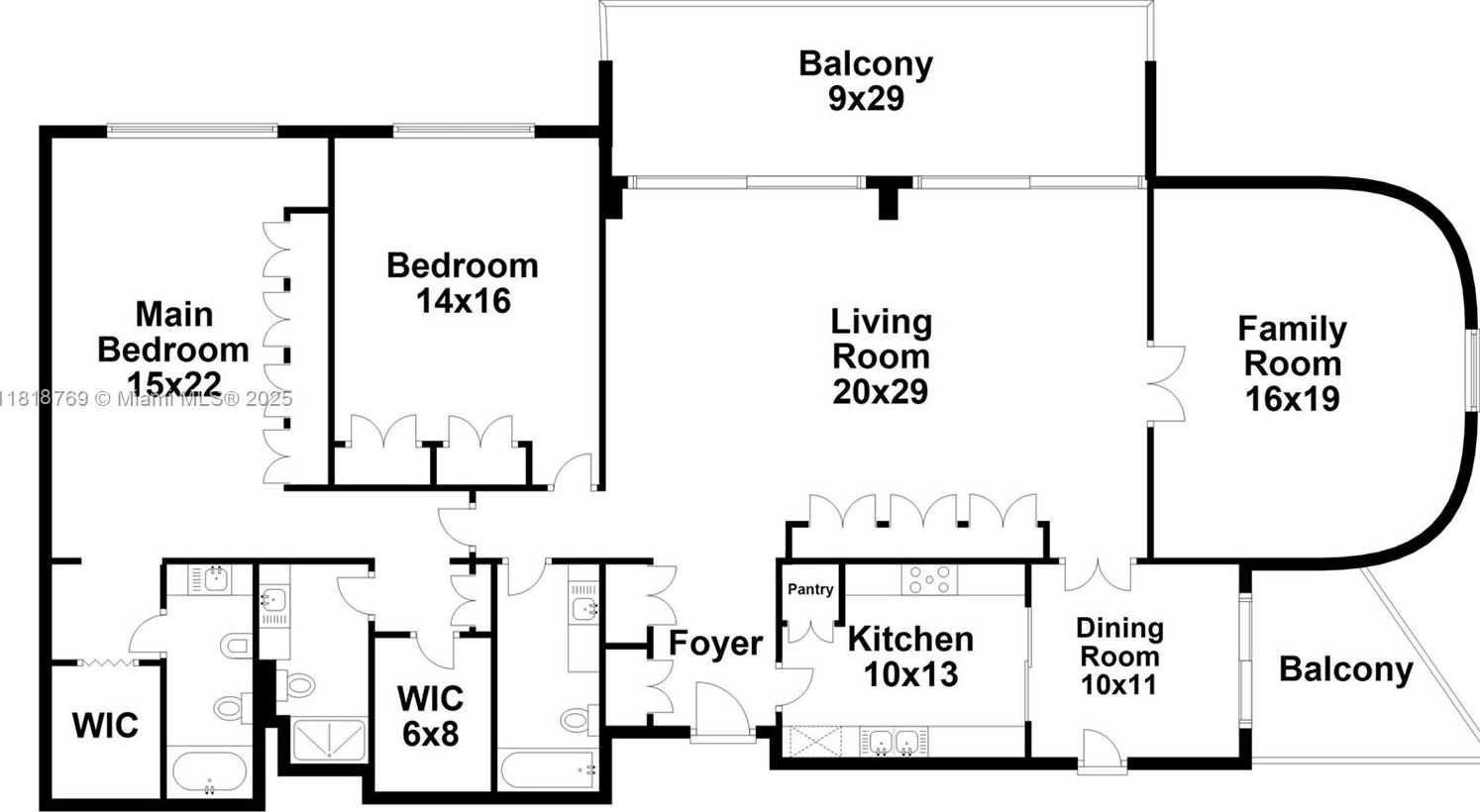 Small Image of 1800 NORTH EAST 114TH ST #1103, Miami Number 59