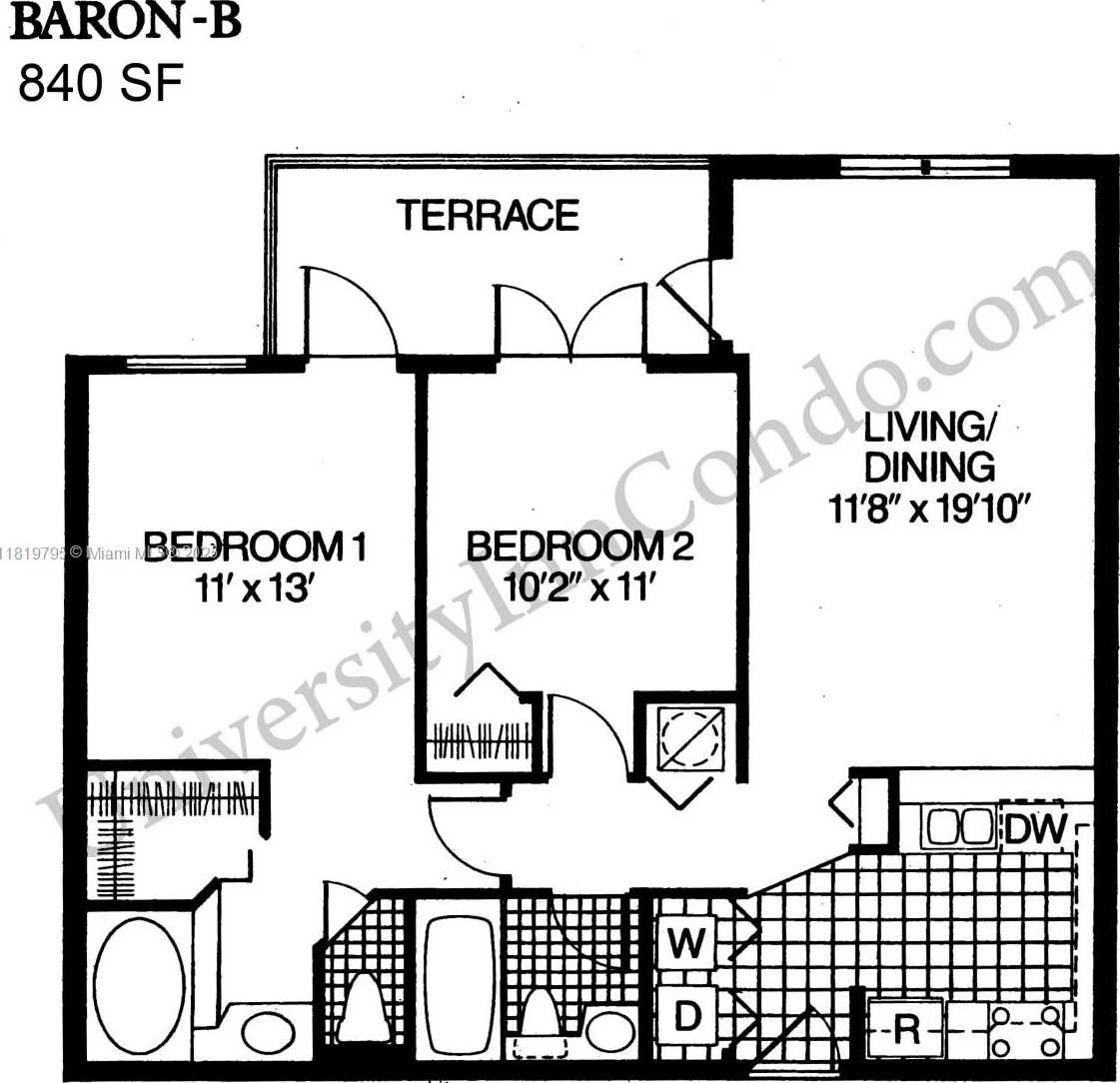 Small Image of 1280 SOUTH ALHAMBRA CIR #1308, Coral Gables Number 2