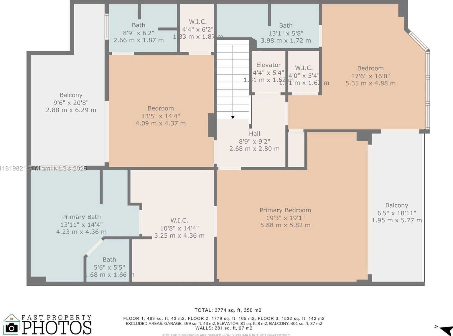Small Image of 16500 COLLINS AVE #TH-10, Sunny Isles Beach Number 74