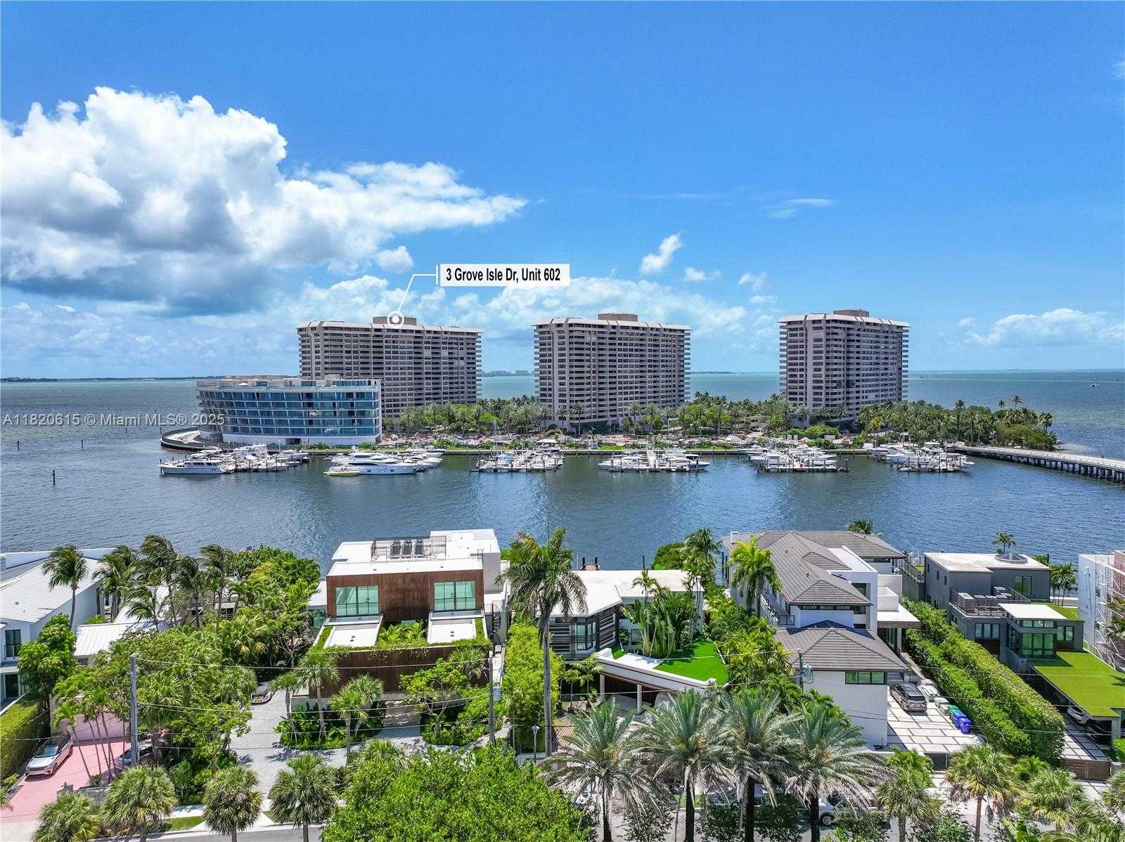 Small Image of 3 GROVE ISLE DR #C602, Miami Number 24