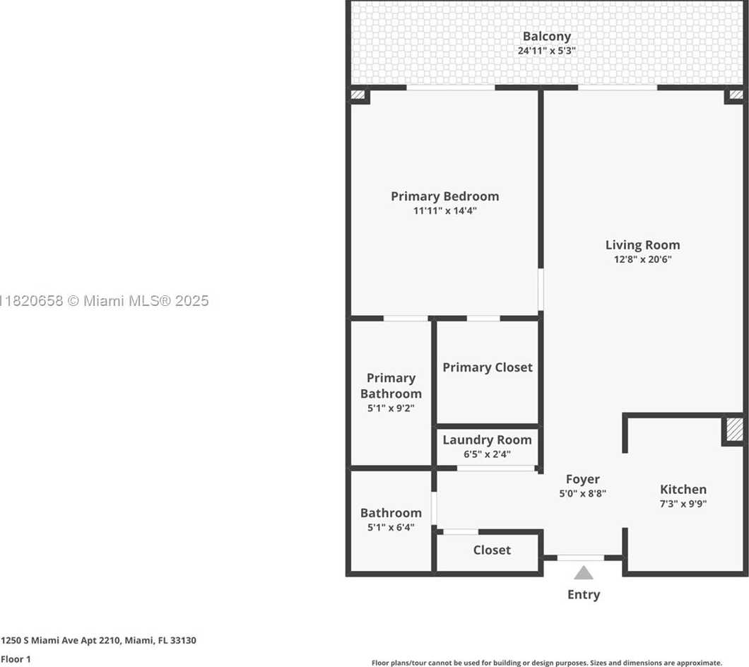 Small Image of 1250 SOUTH MIAMI AVE #2210, Miami Number 31