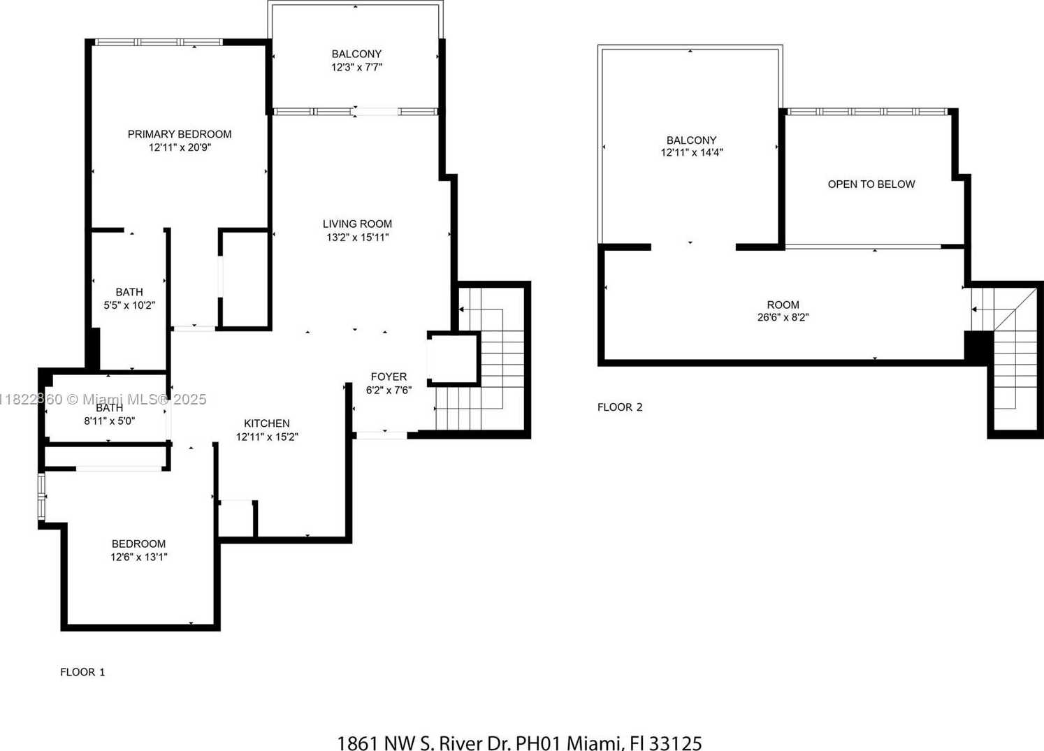 Small Image of 1861 NW S RIVER DR #PH-01, Miami Number 34