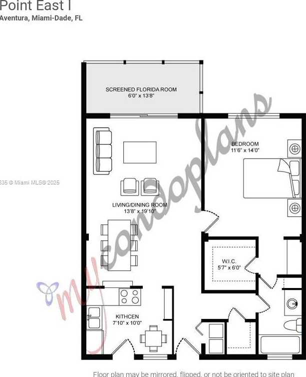 Small Image of 2930 POINT EAST DR #E309, Aventura Number 16