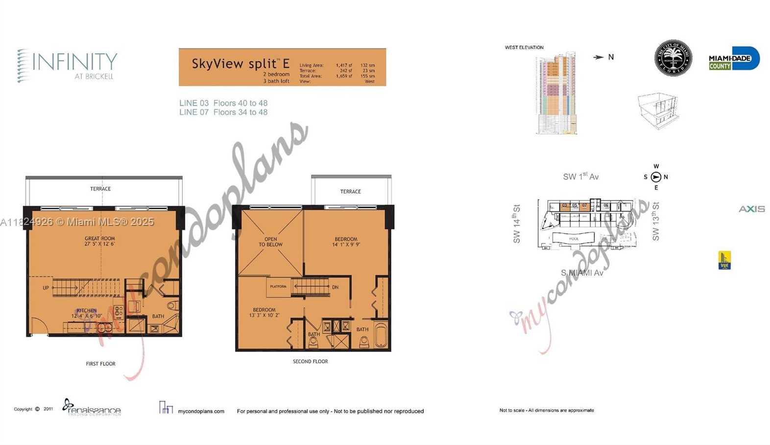 Small Image of 60 SOUTH WEST 13TH ST #4607, Miami Number 40