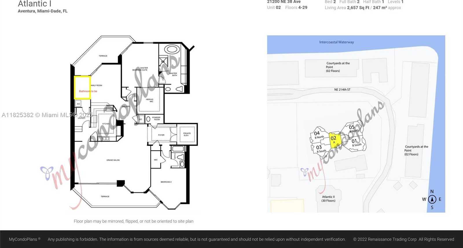 Small Image of 21200 POINT PL #2602, Aventura Number 40
