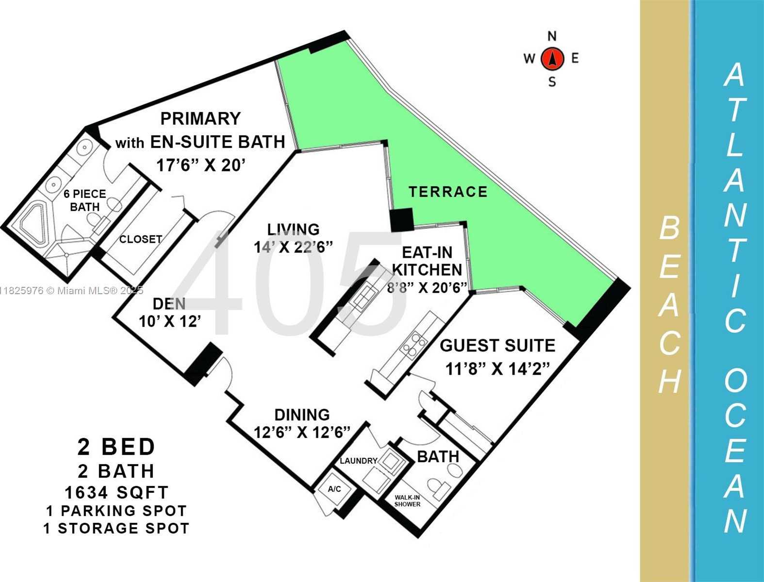 Small Image of 3200 NORTH OCEAN BLVD #405, Fort Lauderdale Number 3