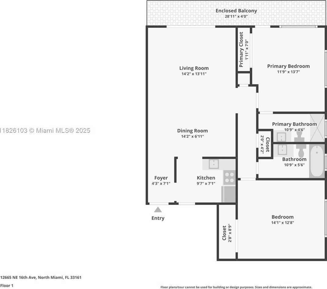 Small Image of 12665 NORTH EAST 16TH AVE #22, North Miami Number 30