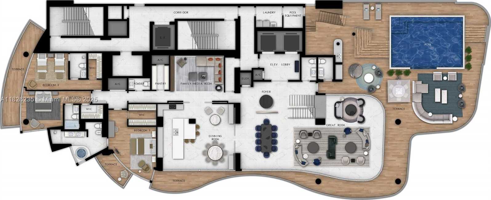 Small Image of 17475 COLLINS AVE #PH3201, Sunny Isles Beach Number 33