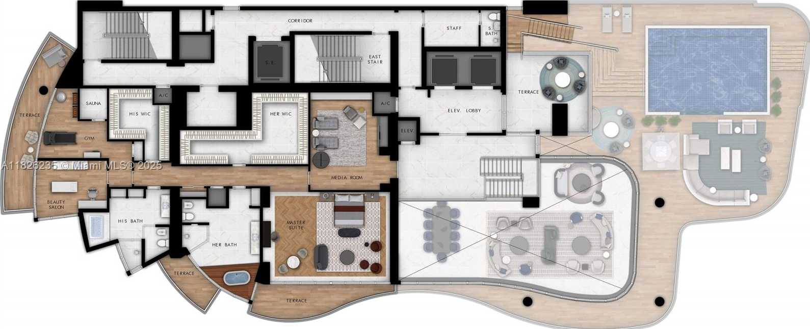 Small Image of 17475 COLLINS AVE #PH3201, Sunny Isles Beach Number 34