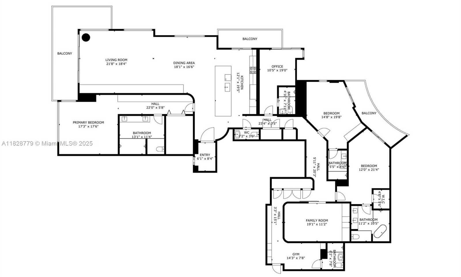 Small Image of 900 BRICKELL KEY BLVD #3103, Miami Number 55