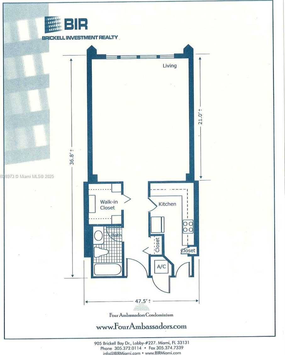 Small Image of 825 BRICKELL BAY DR #1549, Miami Number 23