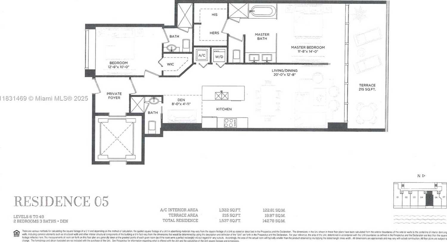 Small Image of 480 NORTH EAST 31ST ST #705, Miami Number 13