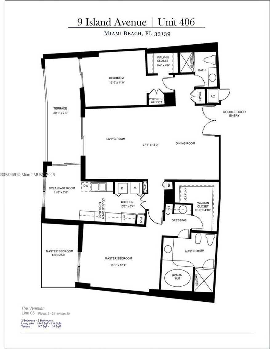 Small Image of 9 ISLAND AVE #406, Miami Beach Number 14