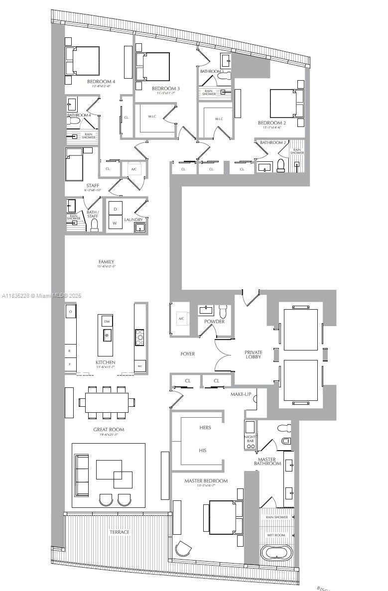Small Image of 300 BISCAYNE BOULEVARD WAY #2804 #2804, Miami Number 74