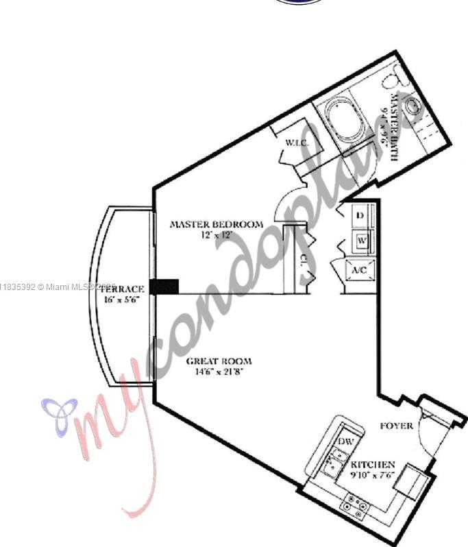Small Image of 19501 WEST COUNTRY CLUB DR #1611, Aventura Number 19
