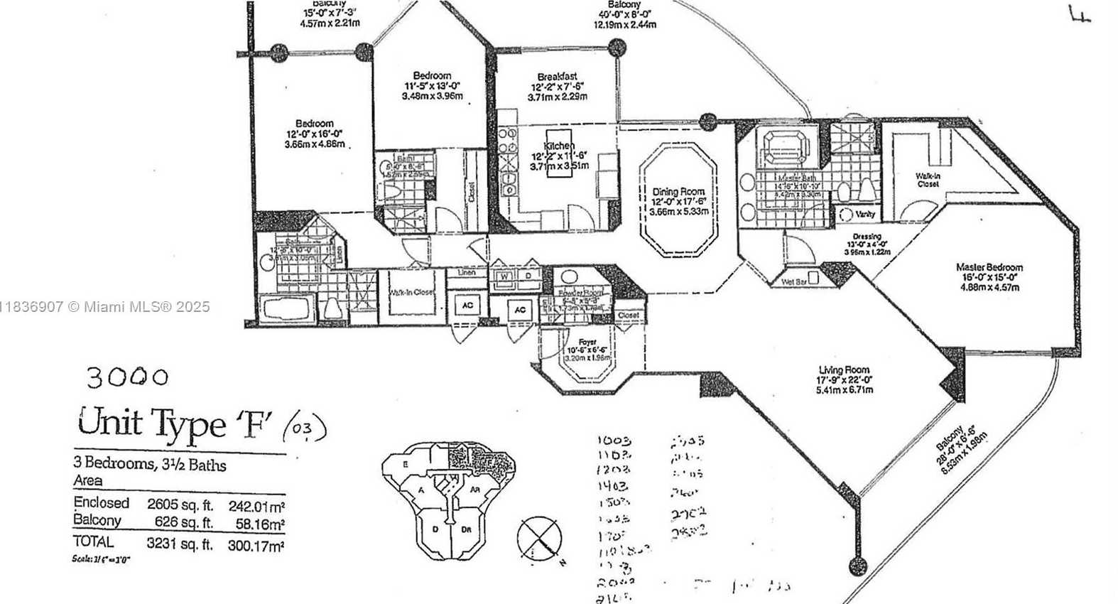 Small Image of 3000 ISLAND BLVD #1103, Aventura Number 49