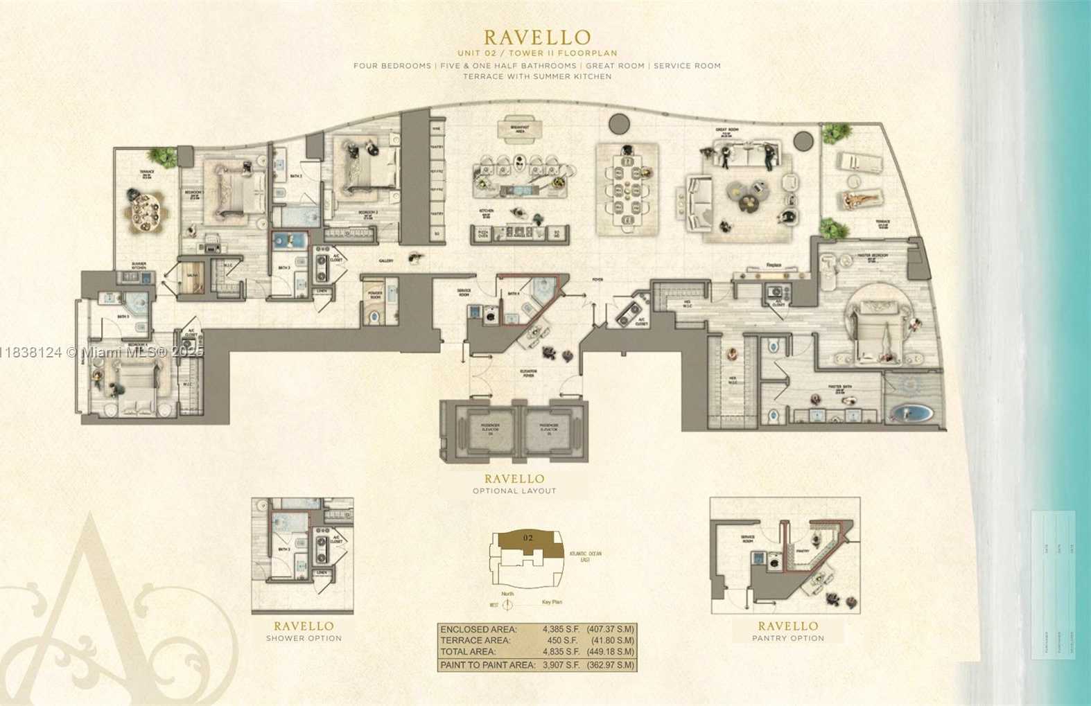 Small Image of 17975 COLLINS AVENUE #1202, Sunny Isles Beach Number 2