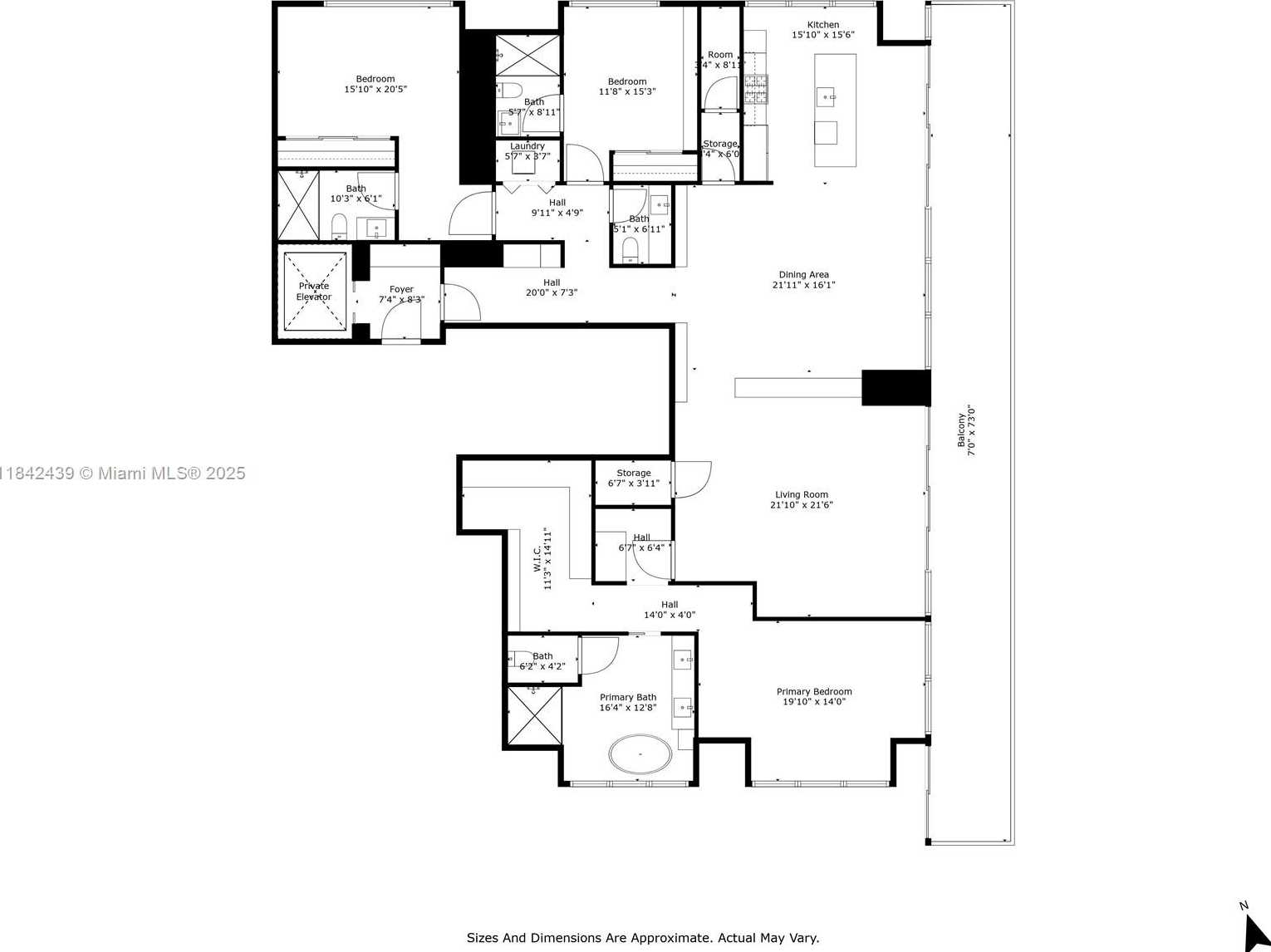 Small Image of 788 NORTH EAST 23RD ST #601, Miami Number 4