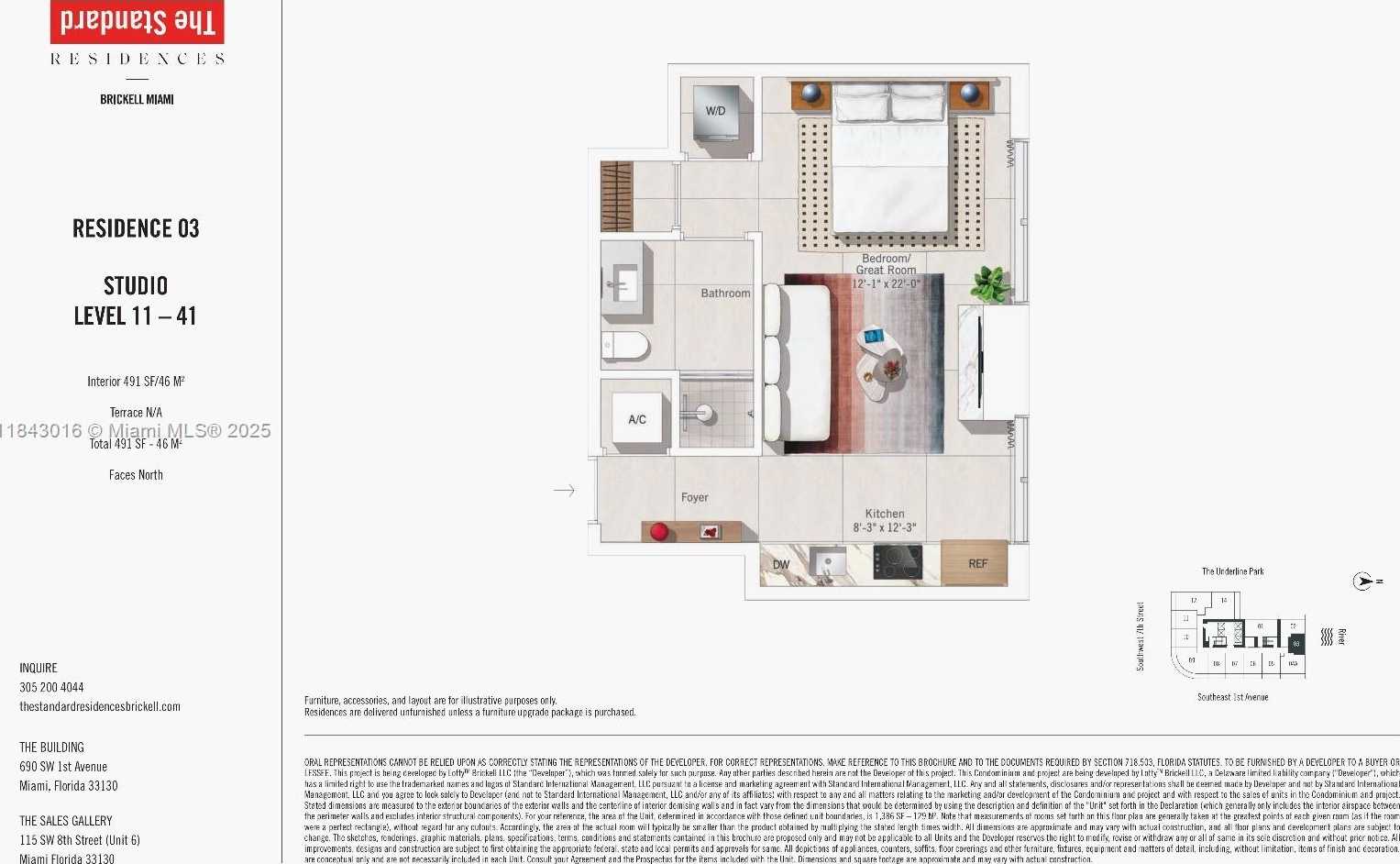 Small Image of 690 SOUTH WEST 1 AVENUE #1703, Miami Number 21