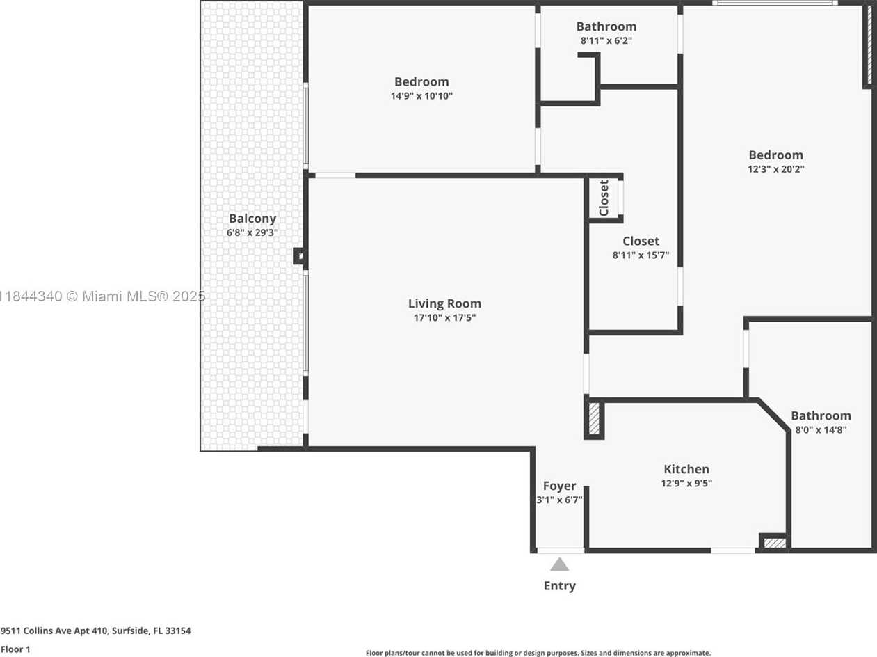 Small Image of 9511 COLLINS AVE #410, Surfside Number 46