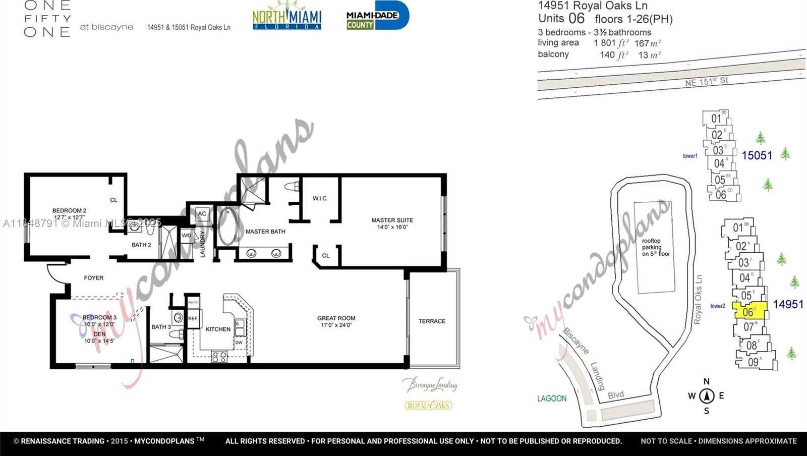 Small Image of 14951 ROYAL OAKS LN #2506, North Miami Number 58