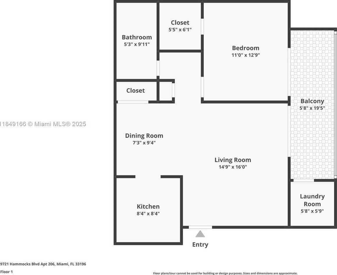 Small Image of 9721 HAMMOCKS BLVD #206, Miami Number 34
