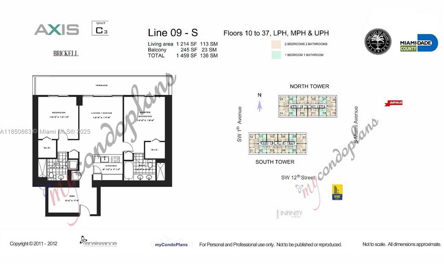 Small Image of 79 SOUTH WEST 12TH ST #2809-S, Miami Number 33